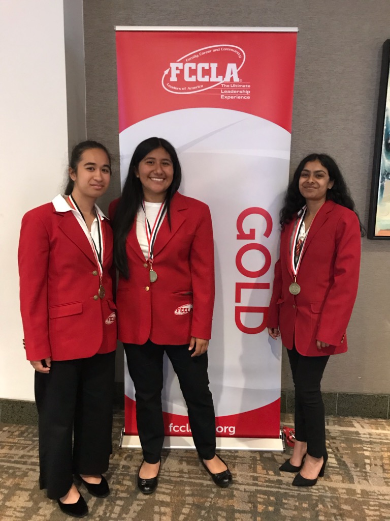 COUNTY PREP STUDENTS WIN GOLD MEDALS AT FCCLA NATIONAL CONFERENCE